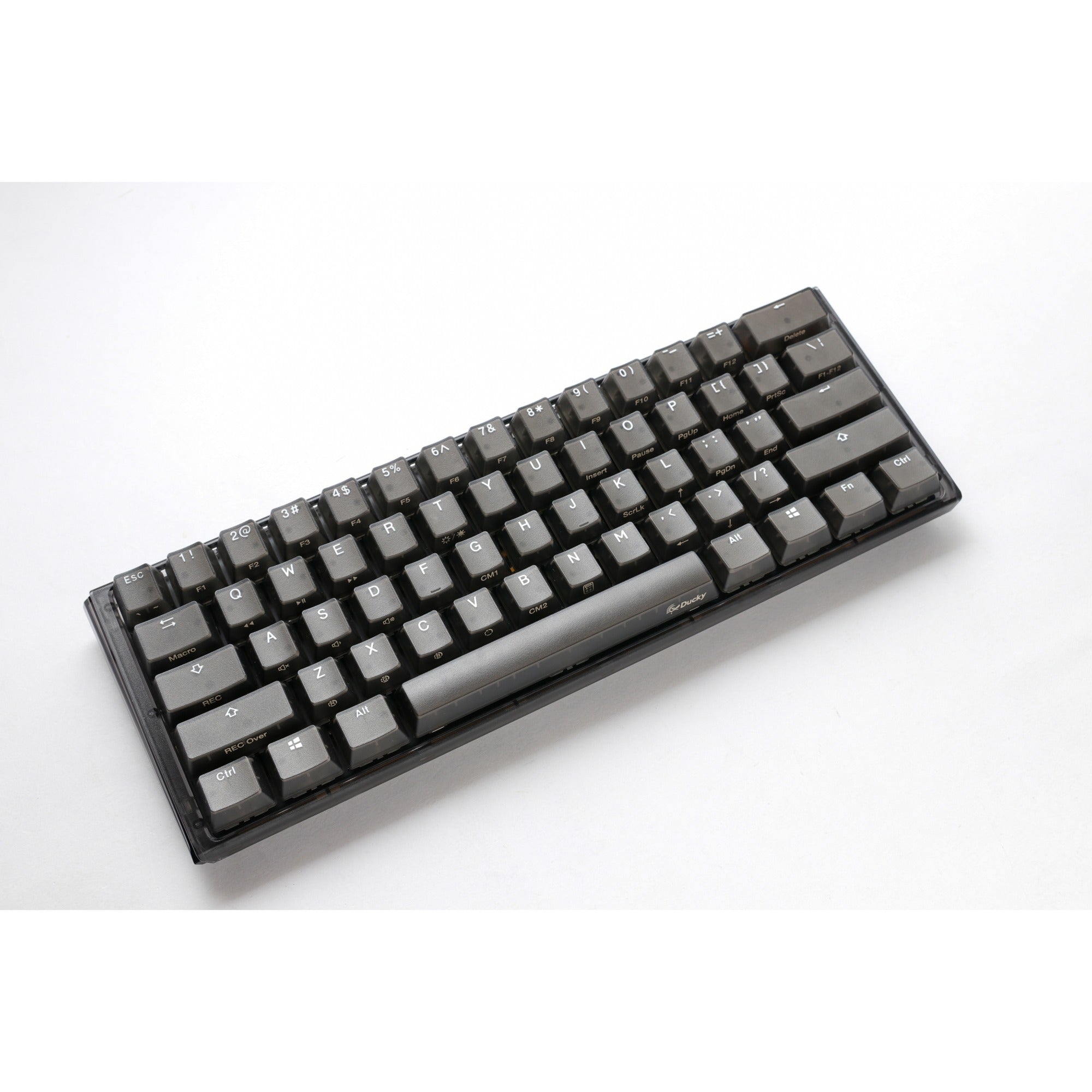Ducky one 3 mini aura rgb mechanisch toetsenbord (zwart, us lay-out (qwerty), cherry mx brown, 60%, abs double shot, hot swap)