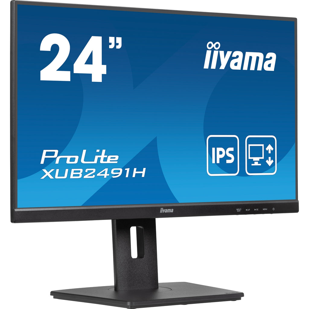 Iiyama prolite xub2491h-b1 23.8 monitor (zwart, hdmi, displayport)