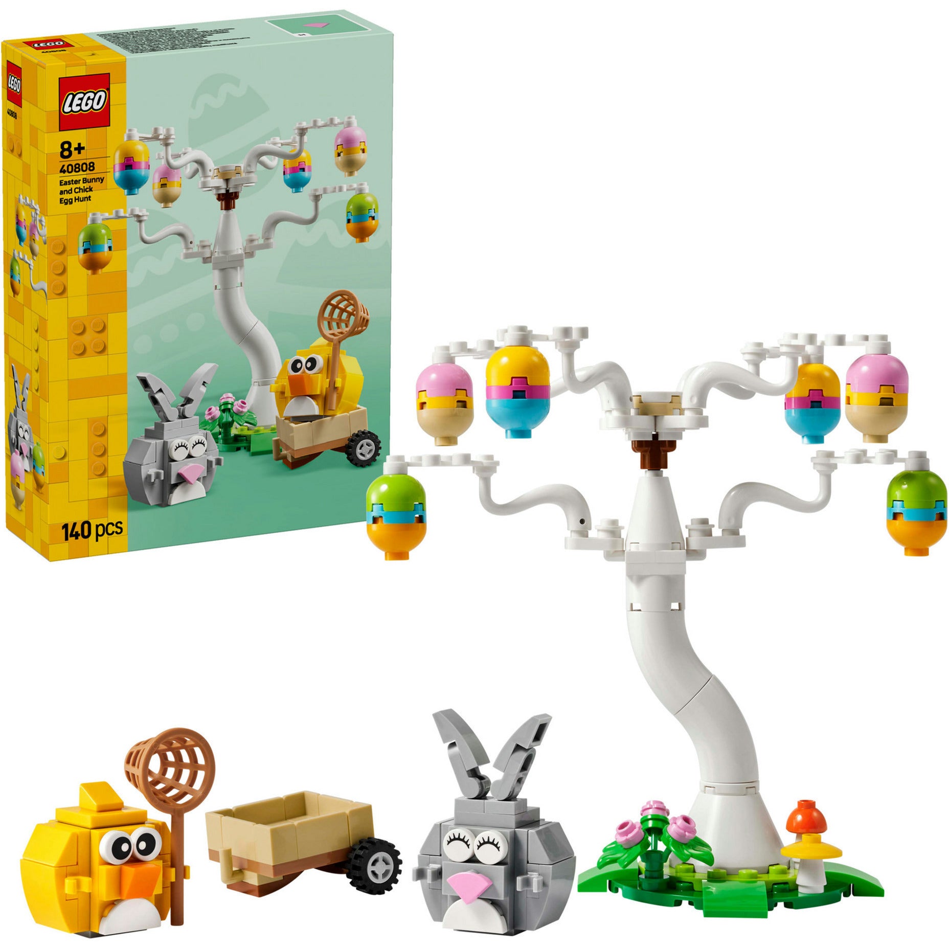 LEGO Classic 40808 Ostereiersuche mit Hase und Küken