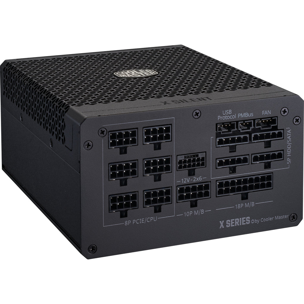 Cooler master , 1100 watt voeding (zwart)