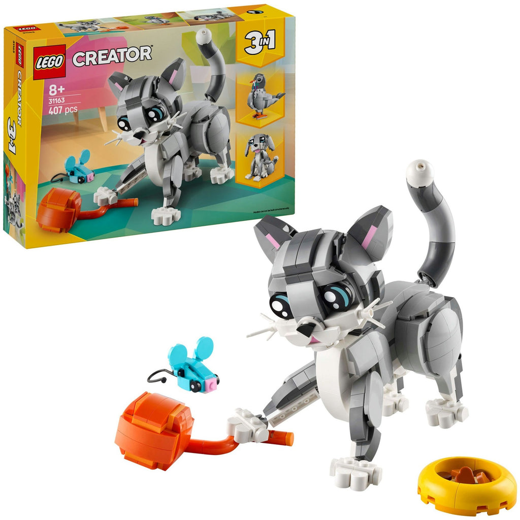 Lego Creator 31163 verschwendete Katze