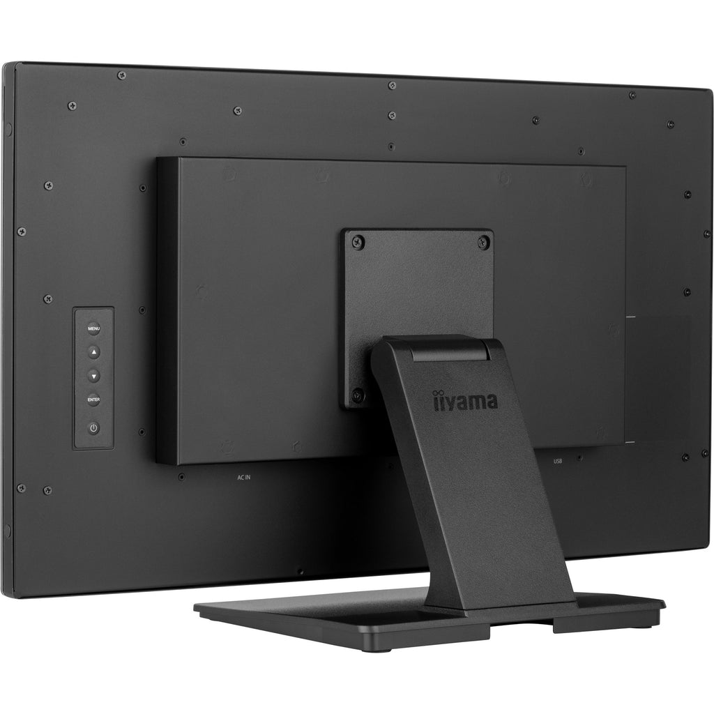 Iiyama prolite t2438msc-b1 23.8 touchscreen monitor (zwart (mat), hdmi, displayport, 2x usb-a, usb-b)