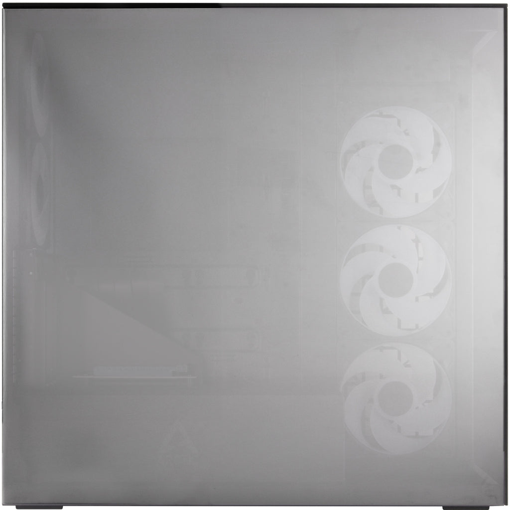 Arctic xtender vg midi tower behuizing (zwart | 2x usb-a | 1x usb-c | rgb | tempered glass)