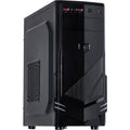 Inter-tech b-30 midi tower behuizing (zwart | 2x usb-a)