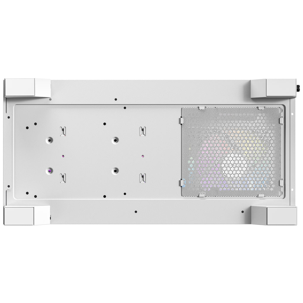 Antec cx700 elite rgb midi tower behuizing (wit | 2x usb-a | tempered glass)
