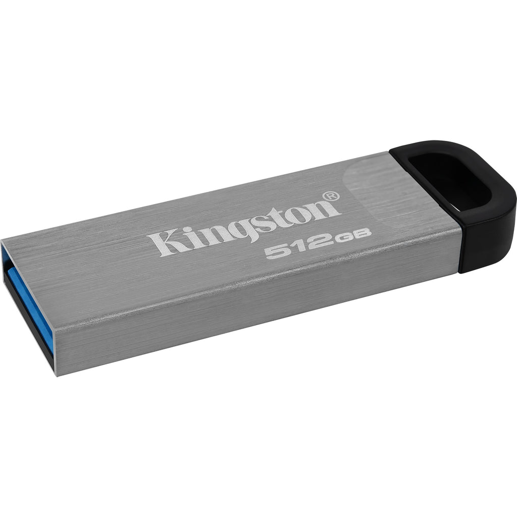 Kingston datatraveler kyson 512 gb usb-stick (zilver, dtkn 512gb)