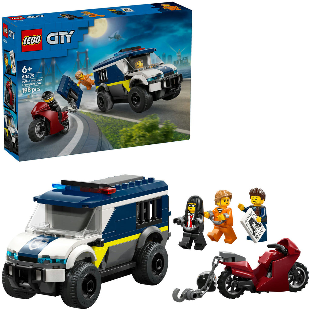 Lego city - politie gevangenentransport constructiespeelgoed (60479)