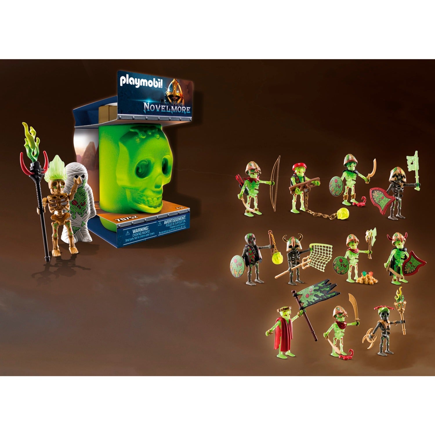 PLAYMOBIL Novelmore Sal'ahari Sands Tempel des Skeletts