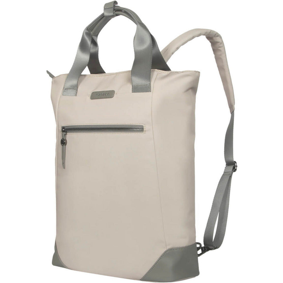 Targus ávila convertible 2-in-1 rugzak + tas 15-16 laptoptas (beige)