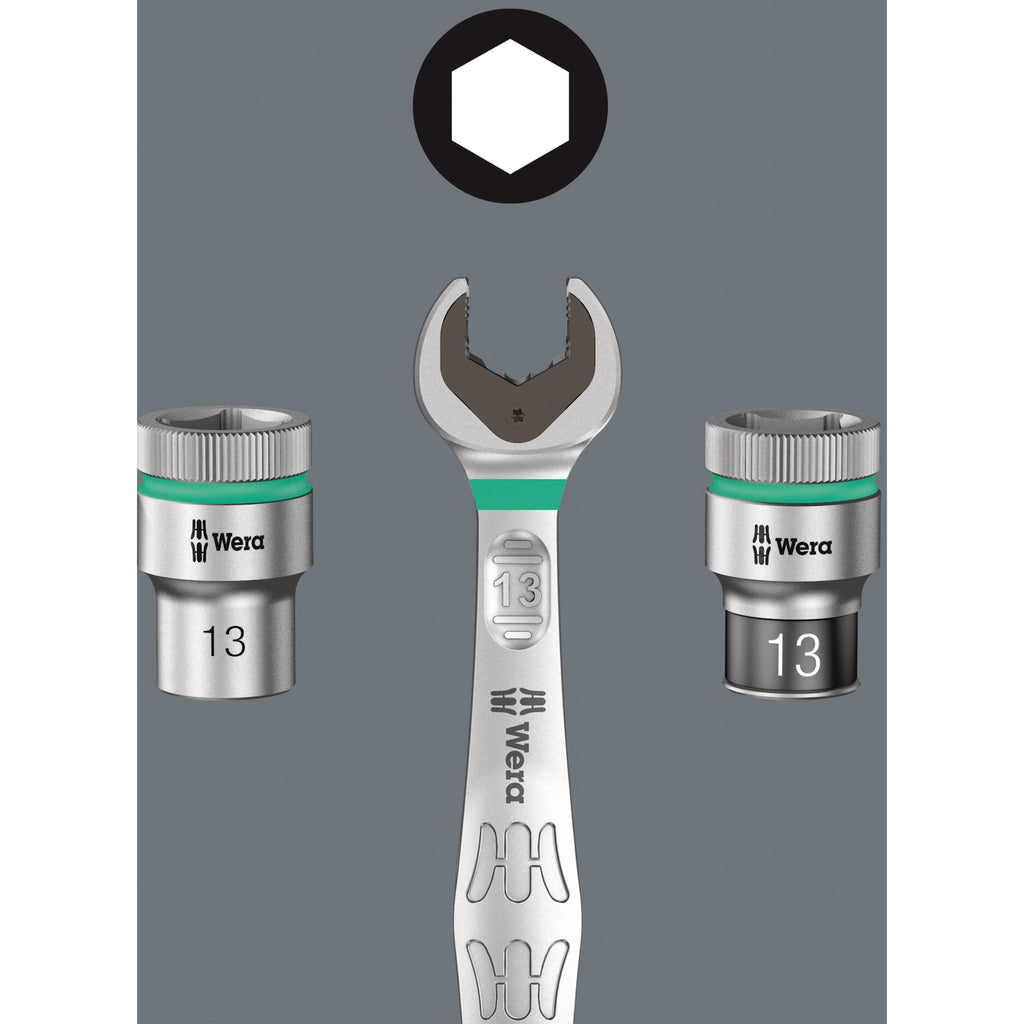 Wera 8100 SA 11 Zyklop Metall-Ratschensatz, 28 Teile