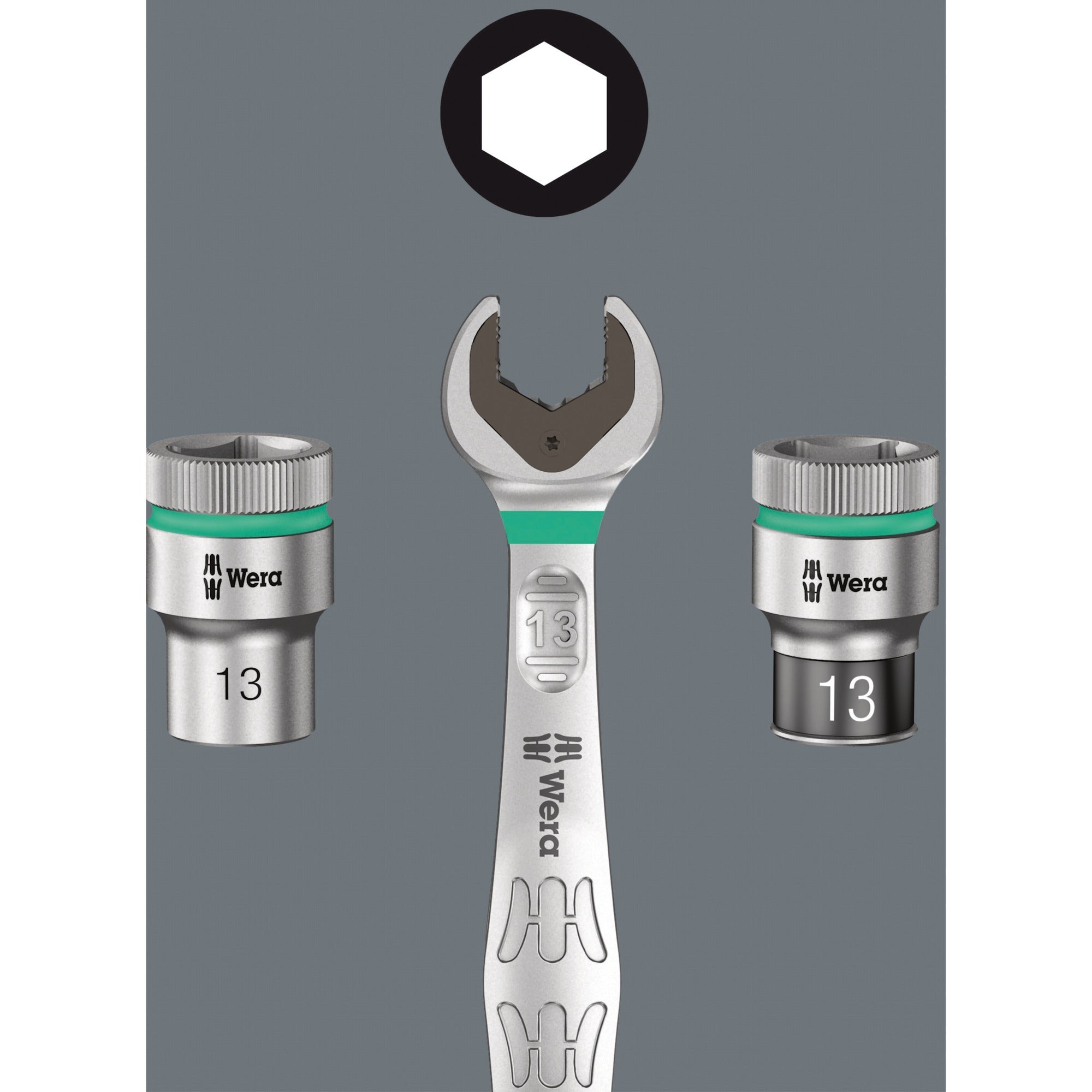 Wera 8100 SA 11 Zyklop Metall-Ratschensatz, 28 Teile