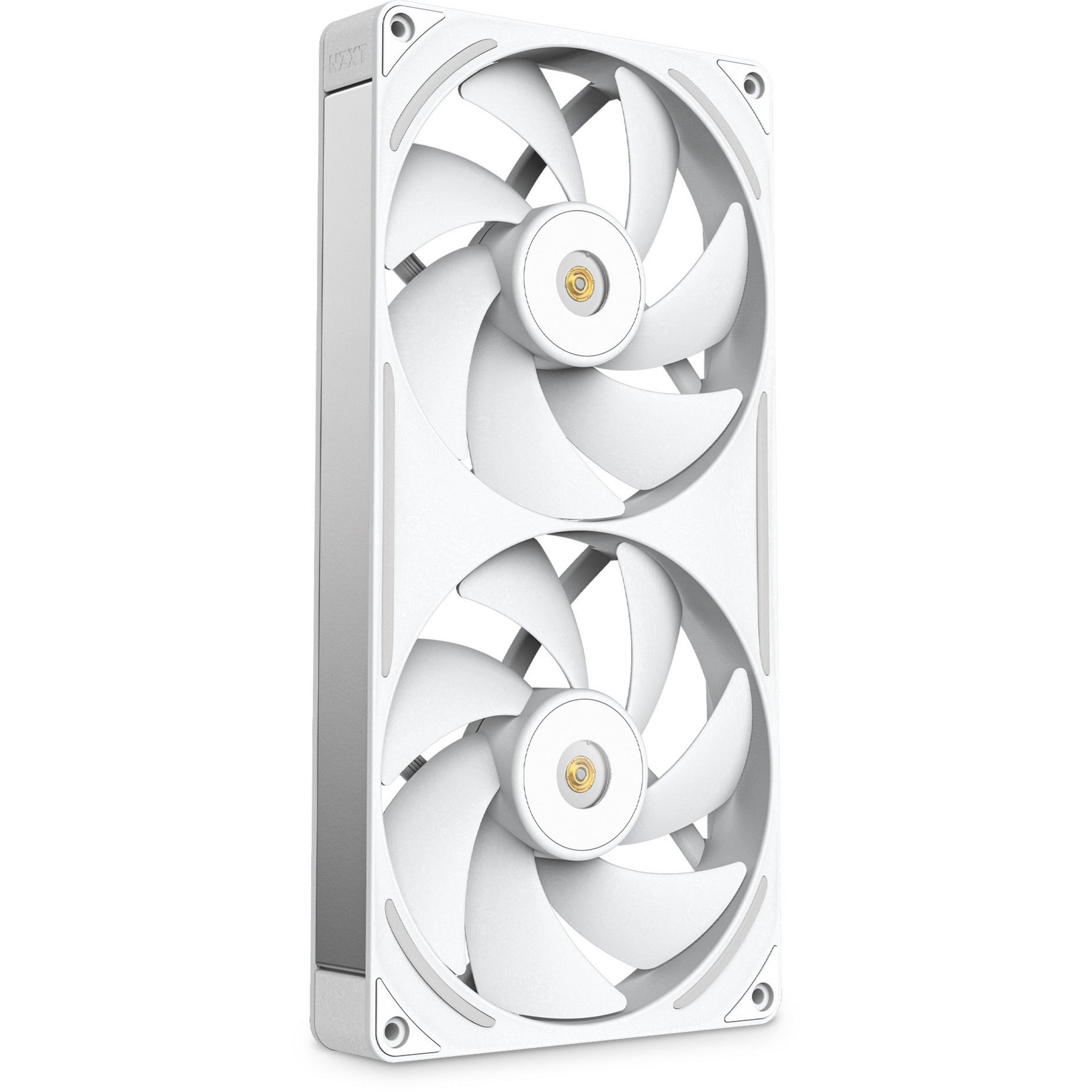 Nzxt performance fan f280x rgb case fans (wit, 2 stuks, 280 x 140 x 30 mm, pwm)