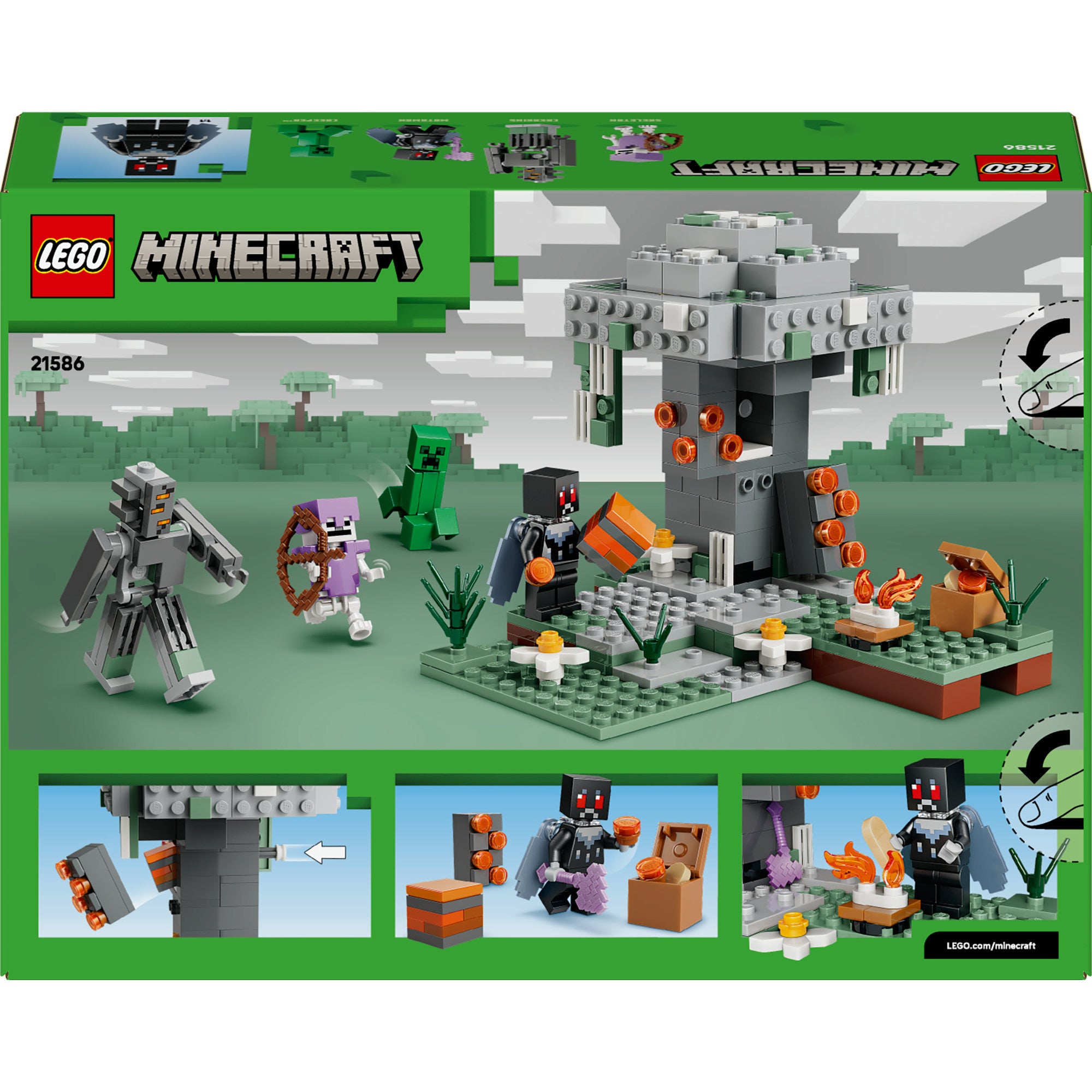 LEGO Minecraft The Pale Garden Konstruktionsspielzeug