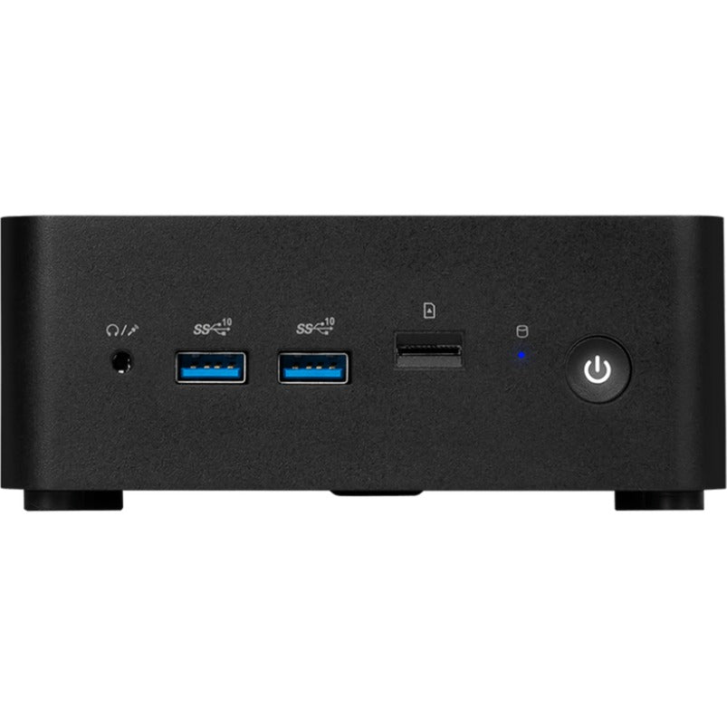 Msi cubi nuc 1mg-237beu barebone (zwart | core 7 150u | intel graphics)