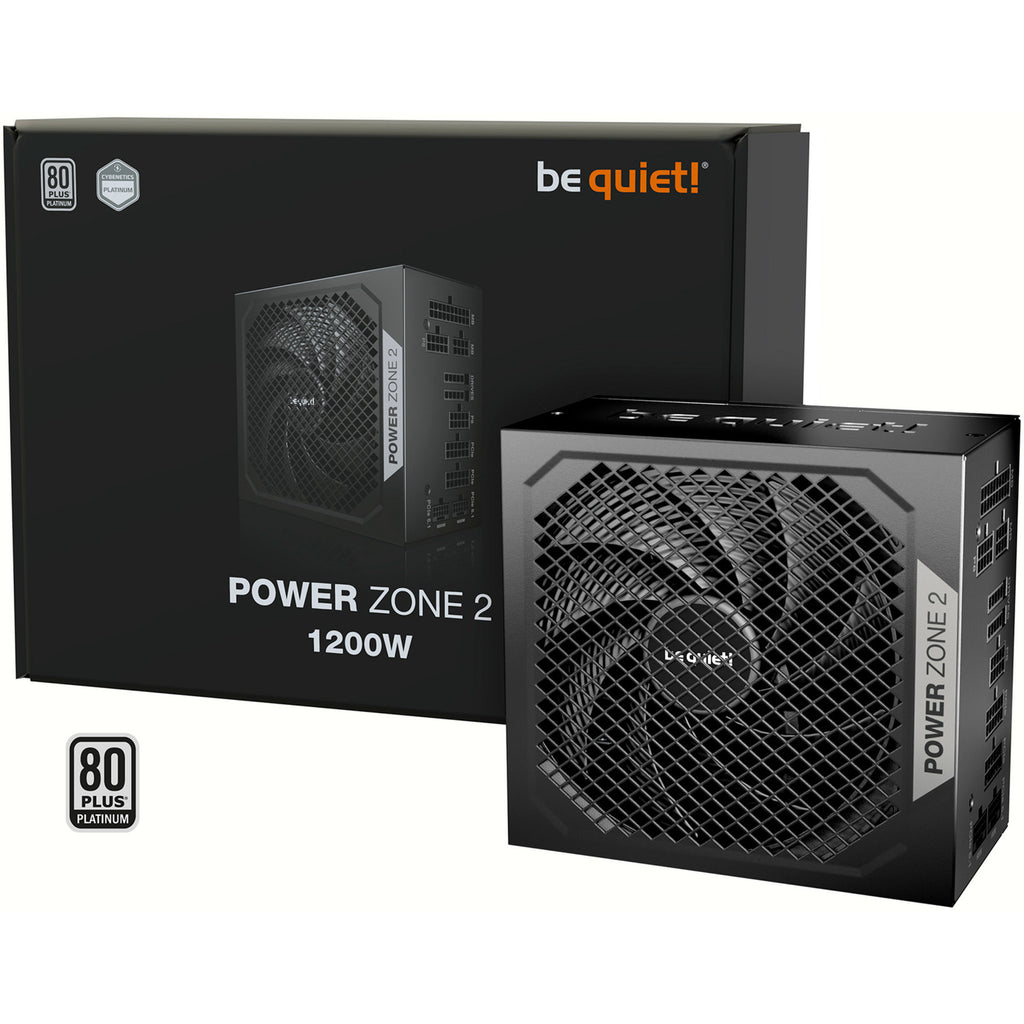 Be quiet! power zone 2 modulaire 1200 watt voeding (zwart, 1x 12v-2x6, 3x pcie)
