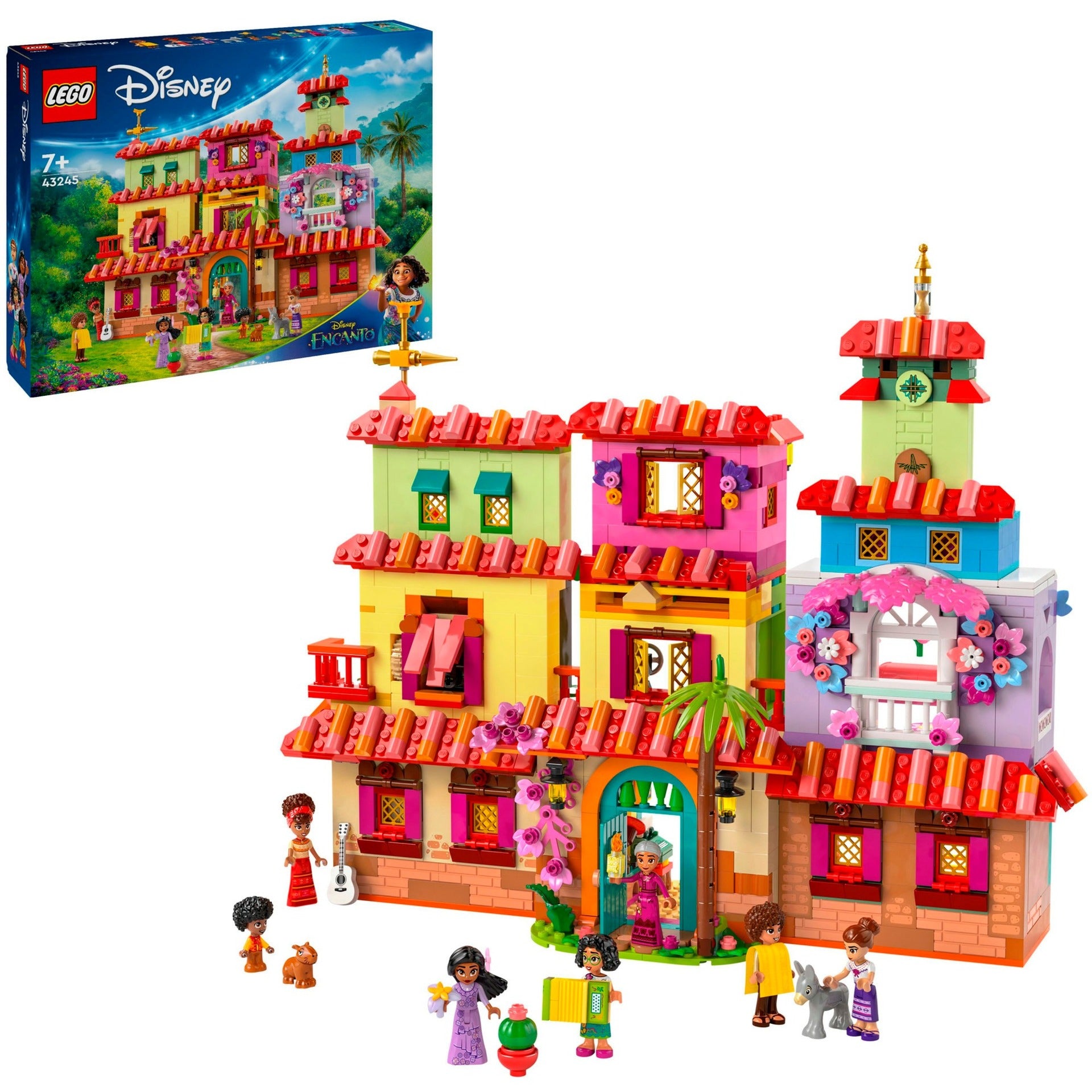 Lego disney princess - het magische huis van de familie madrigal constructiespeelgoed (43245)