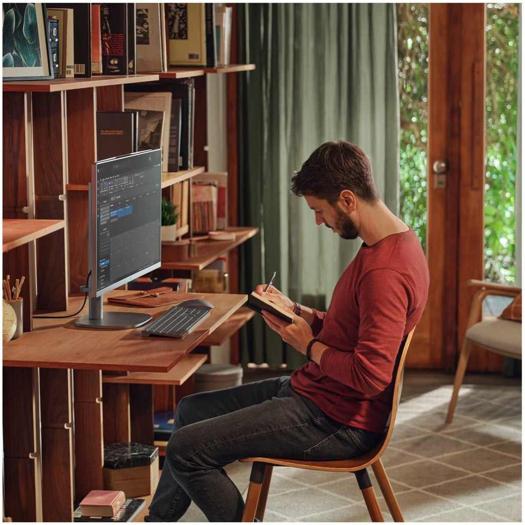 Hp omnistudio x 27-cs0015nd (am3l4ea) all-in-one pc (zilver | core ultra 5 125h | arc graphics | 16 gb | 512 gb ssd)