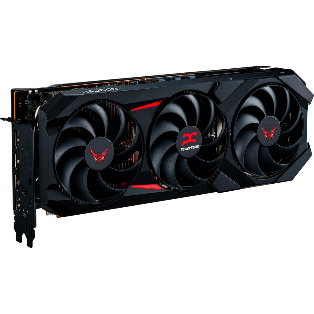 Powercolor radeon rx 9070 xt red devil 16gb oc grafische kaart (zwart, rdna4, gddr6, 3x displayport, 1x hdmi 2.1)