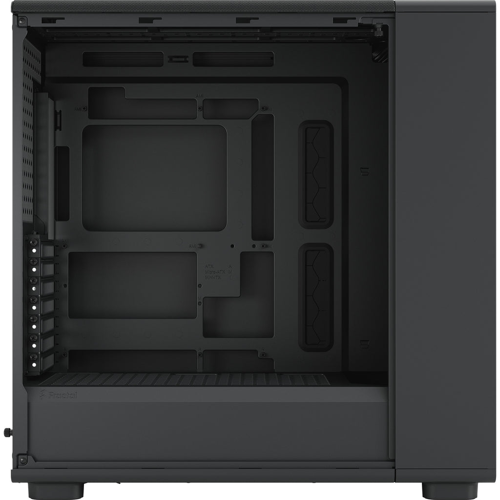 Fractal design epoch xl solid midi tower behuizing (zwart | 2x usb-a | 1x usb-c)