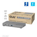 Club 3d 5-1 thunderbolt 5 hub triple video dockingstation (grijs)