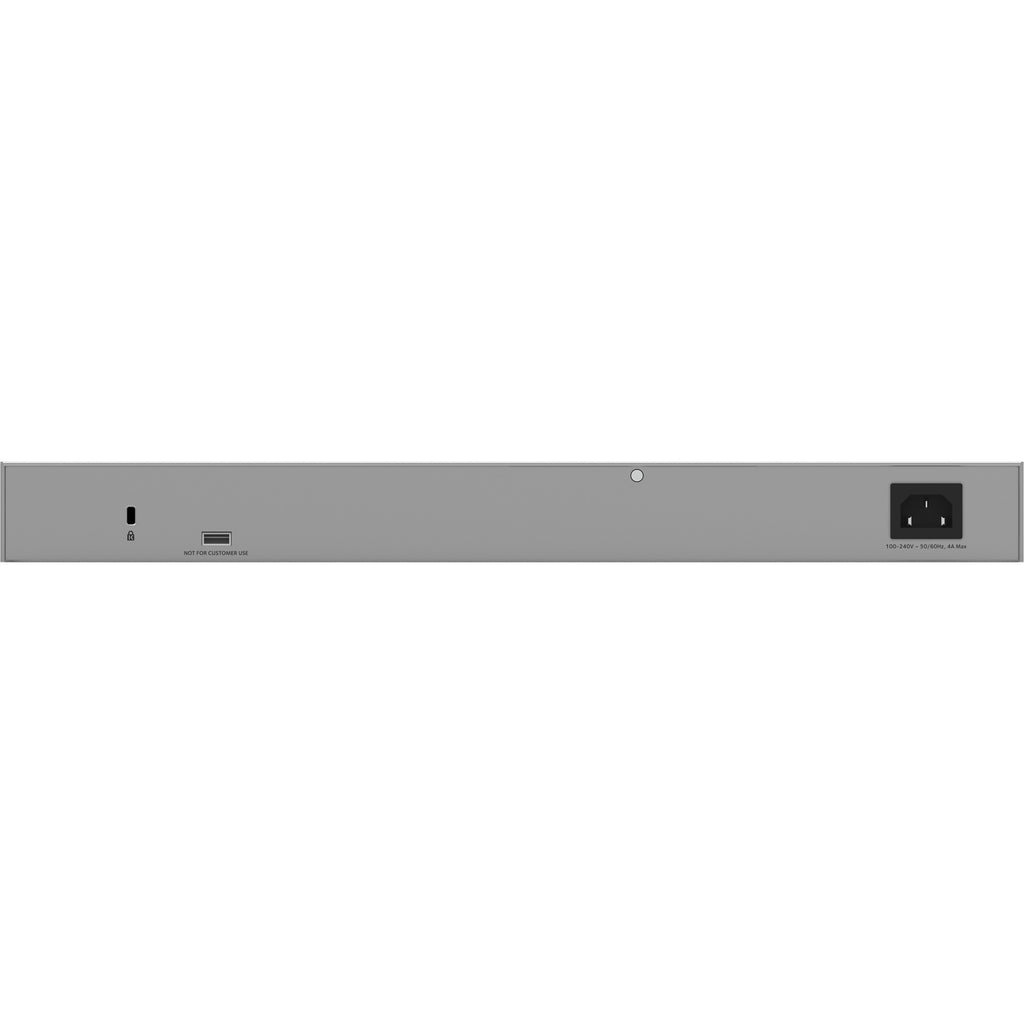 Netgear 24-port gigabit ethernet poe+ smart switch with 4 sfp ports (gs728tpv3)