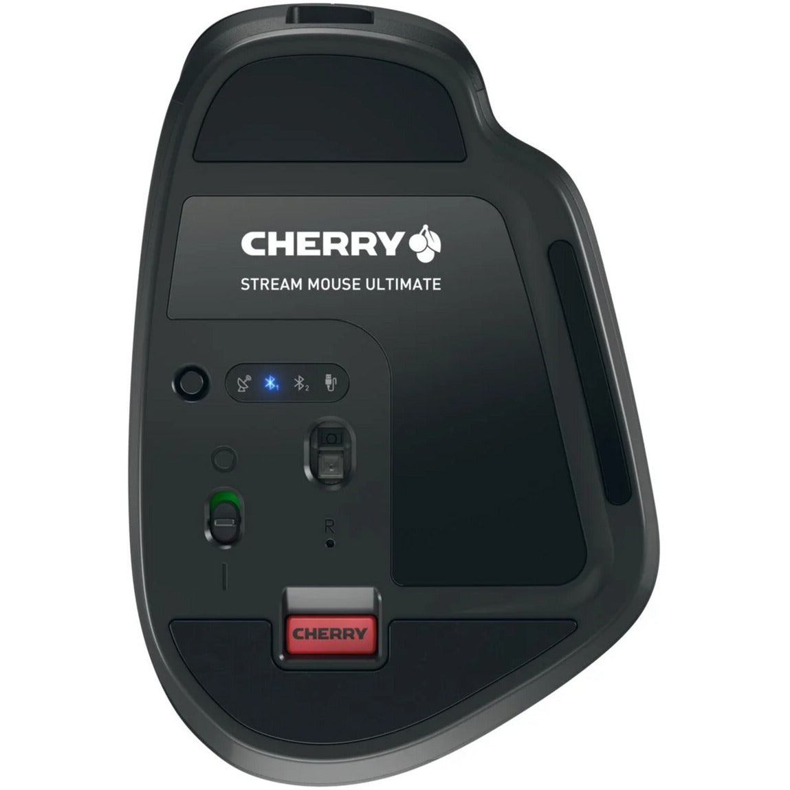 Cherry stream mouse ultimate (zwart koper, 6.000 dpi, bluetooth 2.4 ghz usb)