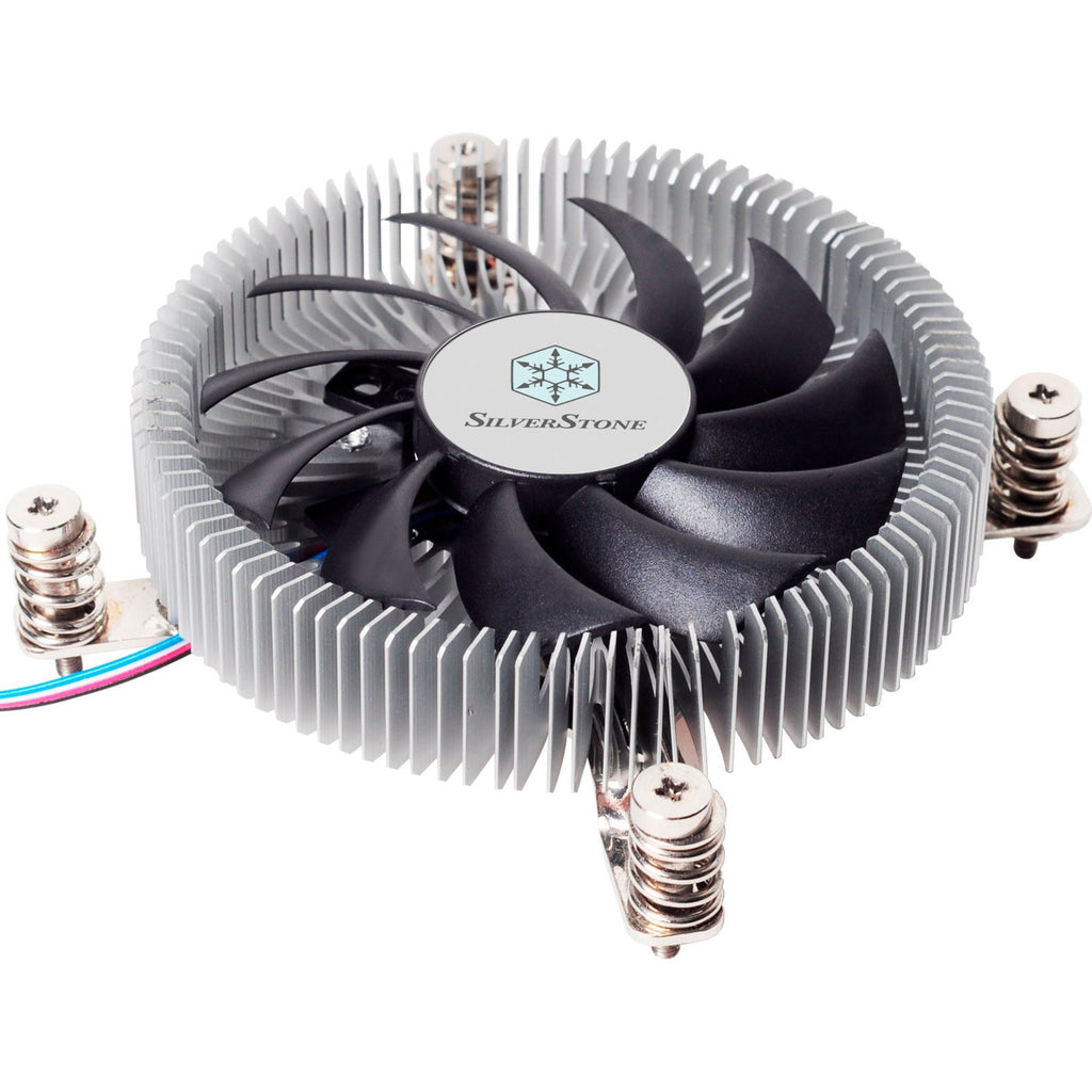 Silverstone nitrogon nt07-115x cpu-koeler (pwm-aansluiting, ultra low profile)