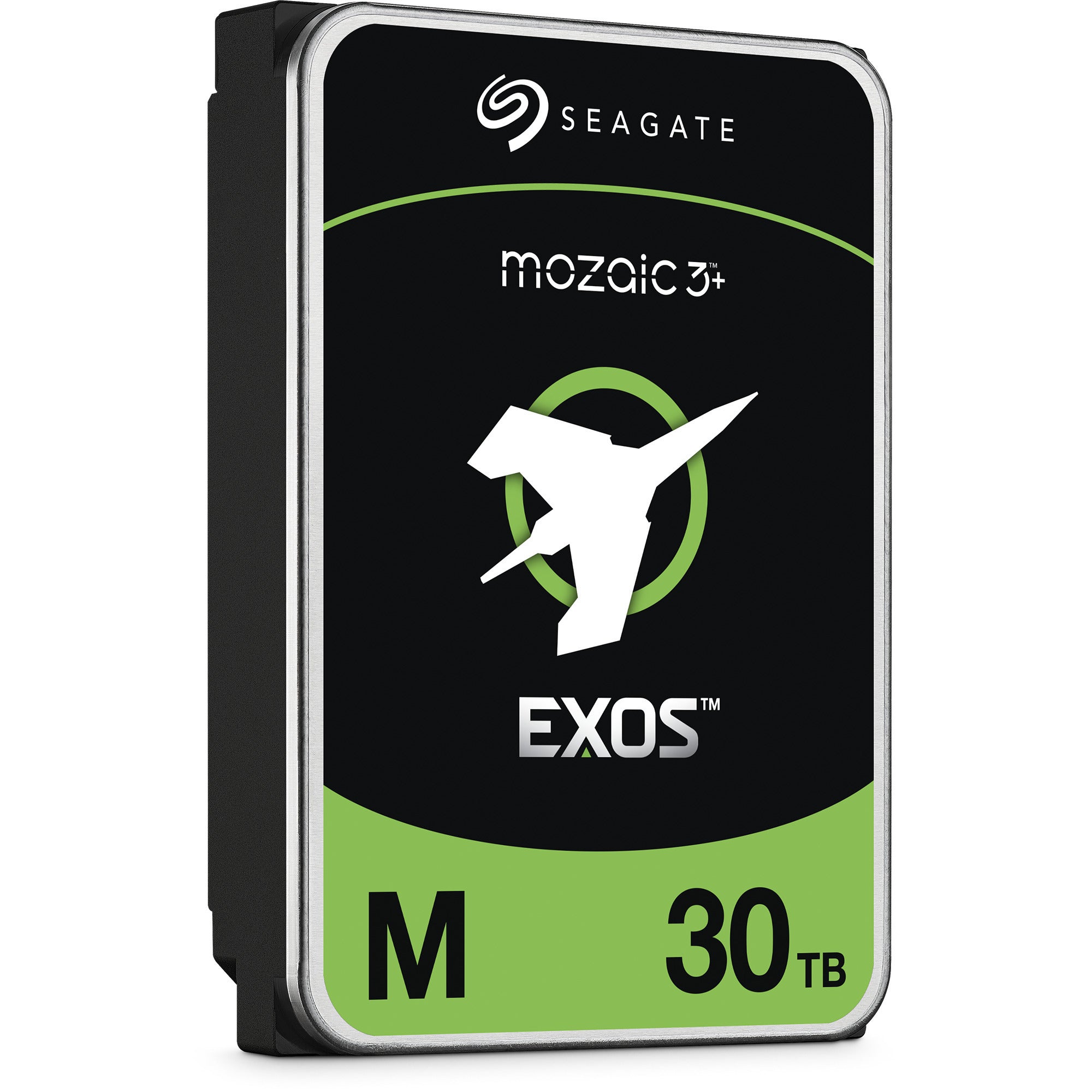 Seagate exos m 30 tb harde schijf (st30000nm004k, sata 600, 24 7)