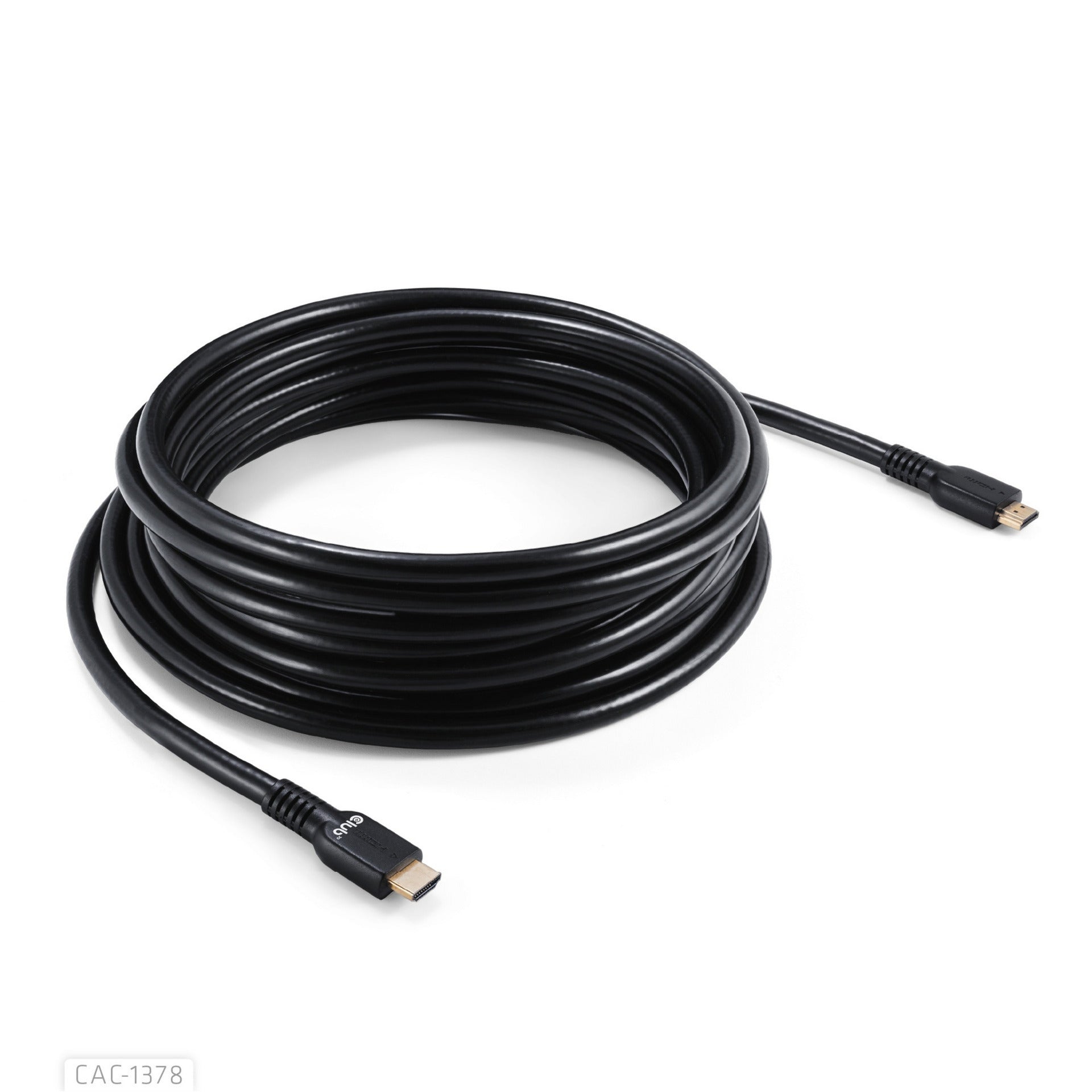 Club 3d ultra high speed hdmi certified kabel (zwart, 7,5 meter, 4k120 hz, 8k60 hz)