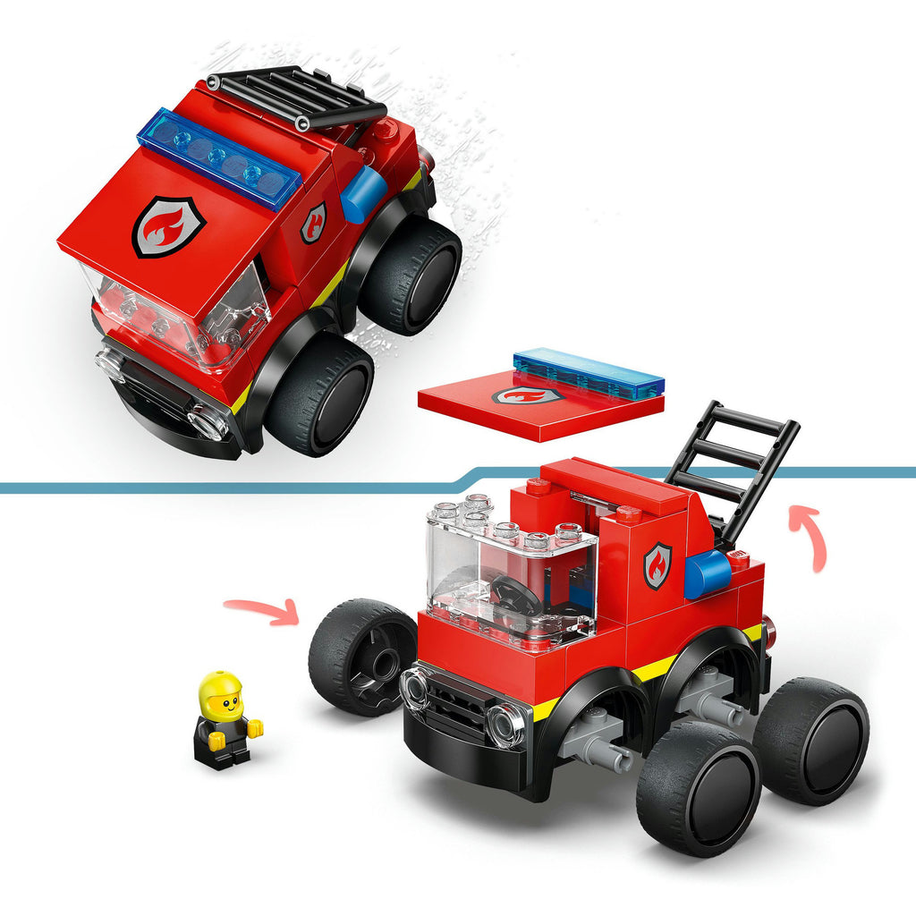 Lego city rides – fire truck - 60482
