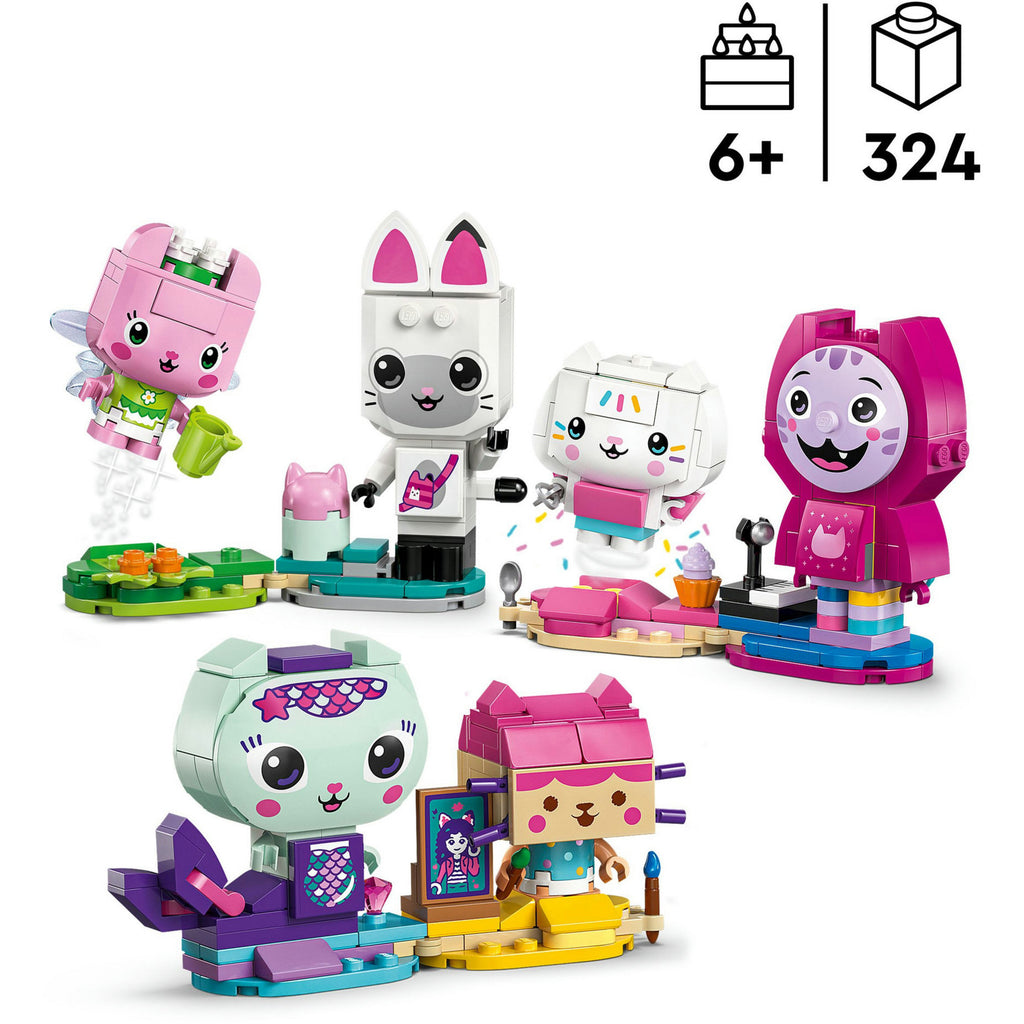 LEGO Gabbys Puppenhaus - Gabbys baubares Katzenfreunde-Konstruktionsspielzeug (11215)