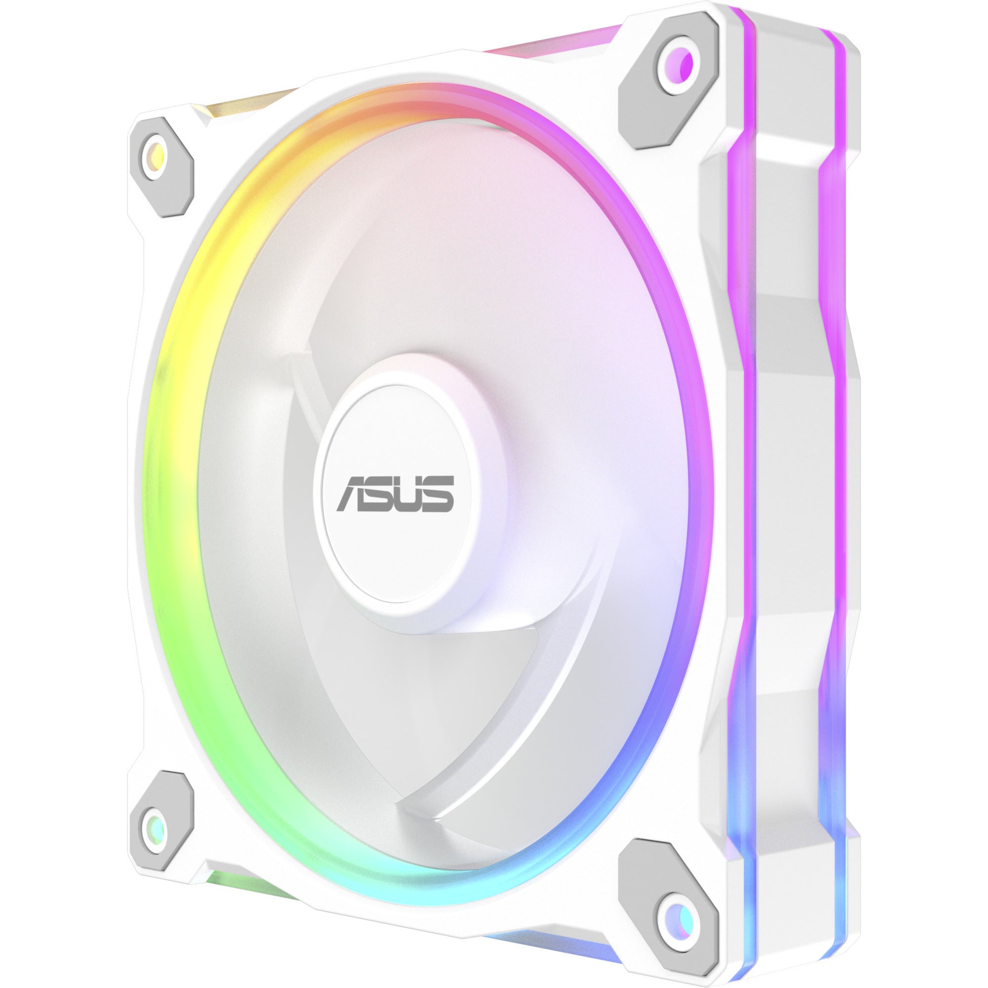 Asus prime mr120 argb reverse fan - triple pack case fans (wit, 3 stuks, 120 x 120 x 28 mm, 3 stuks)
