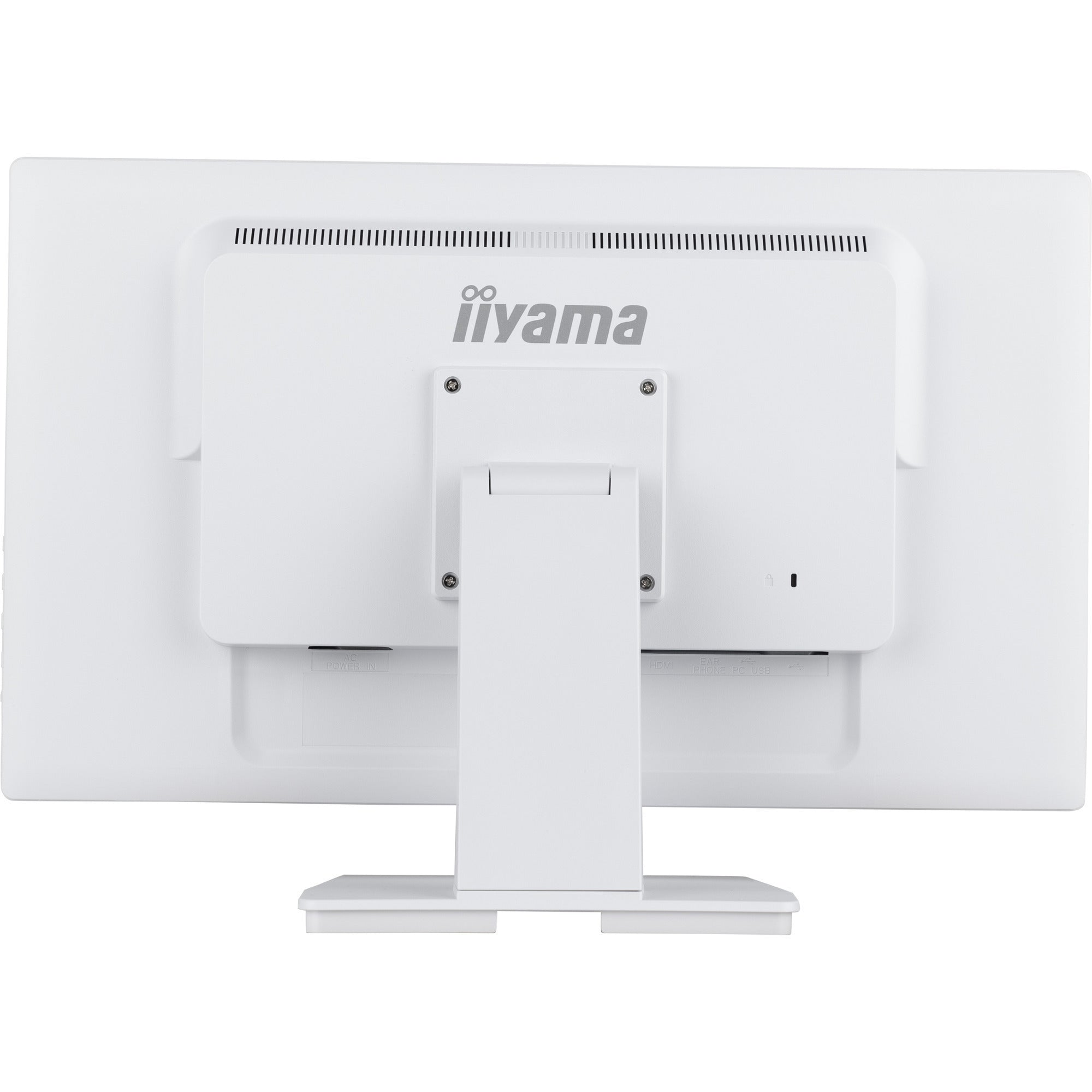 Iiyama prolite t2452msc-w1ag 24 touchscreen monitor (wit, 100 hz, touch, hdmi, displayport, usb, audio)
