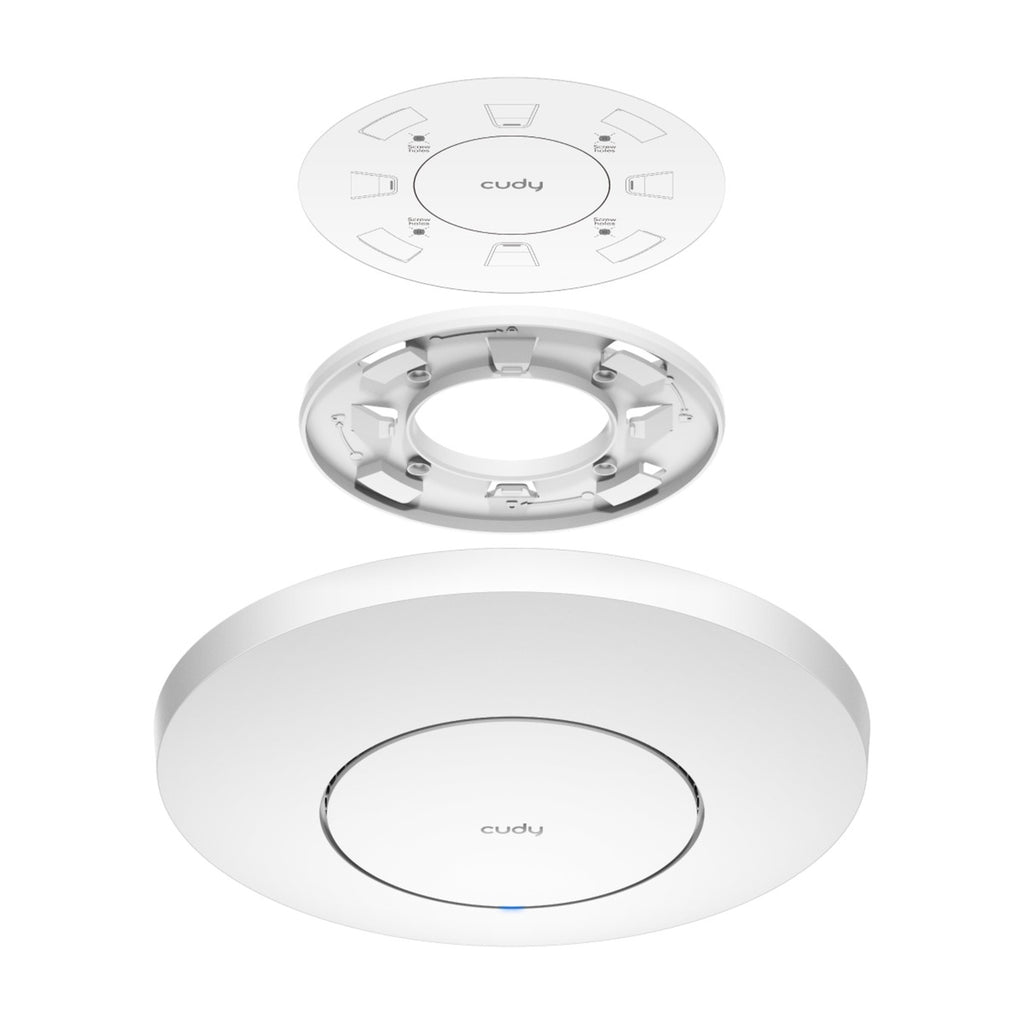 Cudy ac1200 wi-fi gigabit access point (wit, mesh)