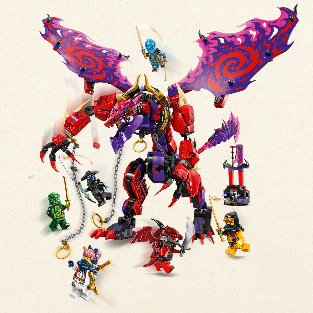 Lego ninjago 71832 thunderfang dragon of chaos