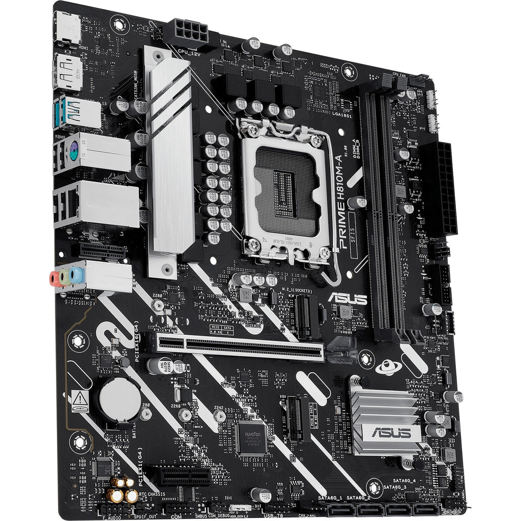 Asus prime h810m-a-csm socket 1851 moederbord (raid, gb-lan, sound, µatx)