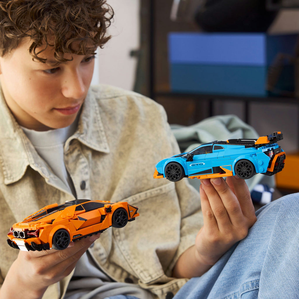 LEGO Speed ​​​​Champions 77238 Lamborghini Revuelto und Huracan Sto