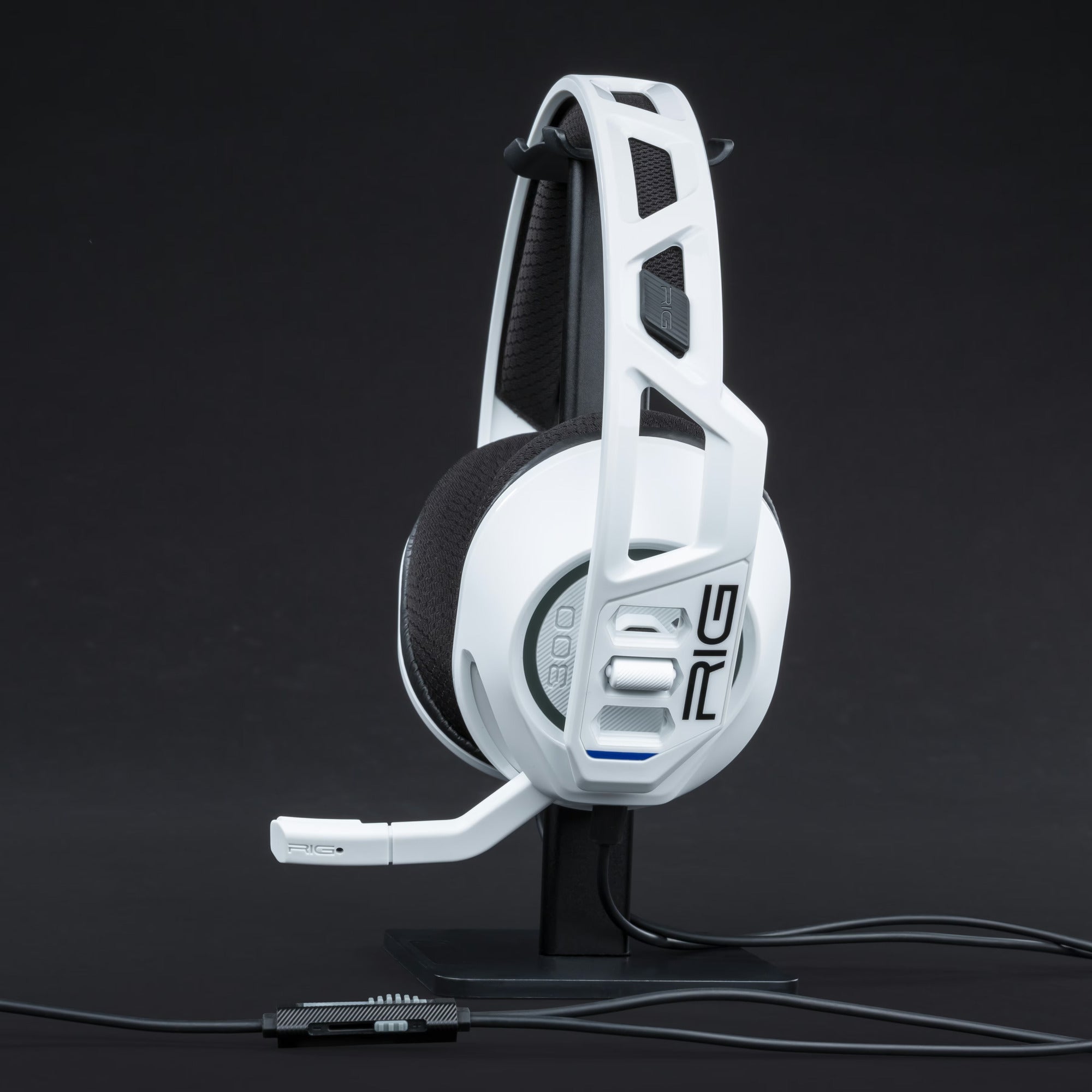 Nacon rig 300 pro hs over-ear gaming headset (wit, playstation 4, playstation 5, xbox, nintendo switch, pc)