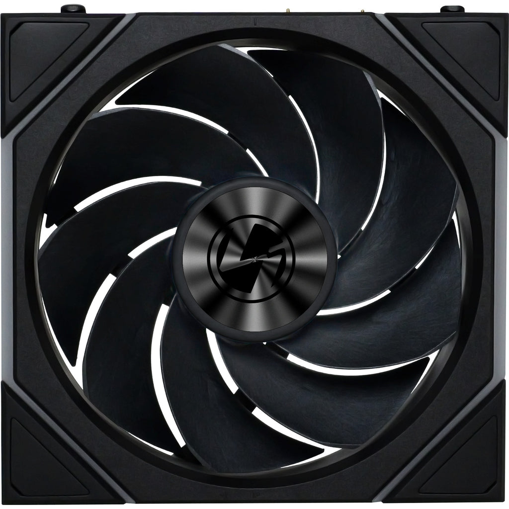 Lian li uni fan tl 120 wireless reverse blade rgb case fans (zwart, 3 stuks, 120 x 124 x 28 mm, pwm, incl. controller)