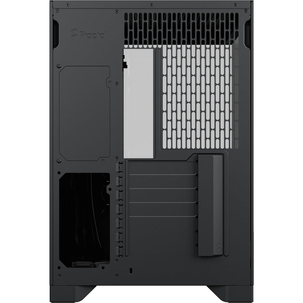 Fractal design pop 2 vision rgb midi tower behuizing (zwart | 1x usb-a | 1x usb-c | rgb | tempered glass)