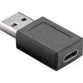 Enzo goobay usb naar usb-c adapter zwart - 9550400