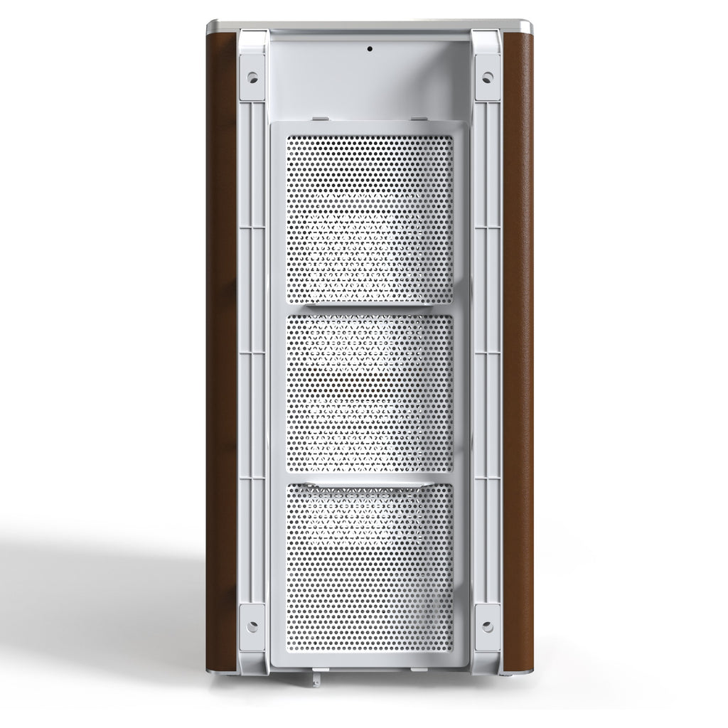 Montech heritage midi tower behuizing (wit beige | 2x usb-a | 1x usb-c)