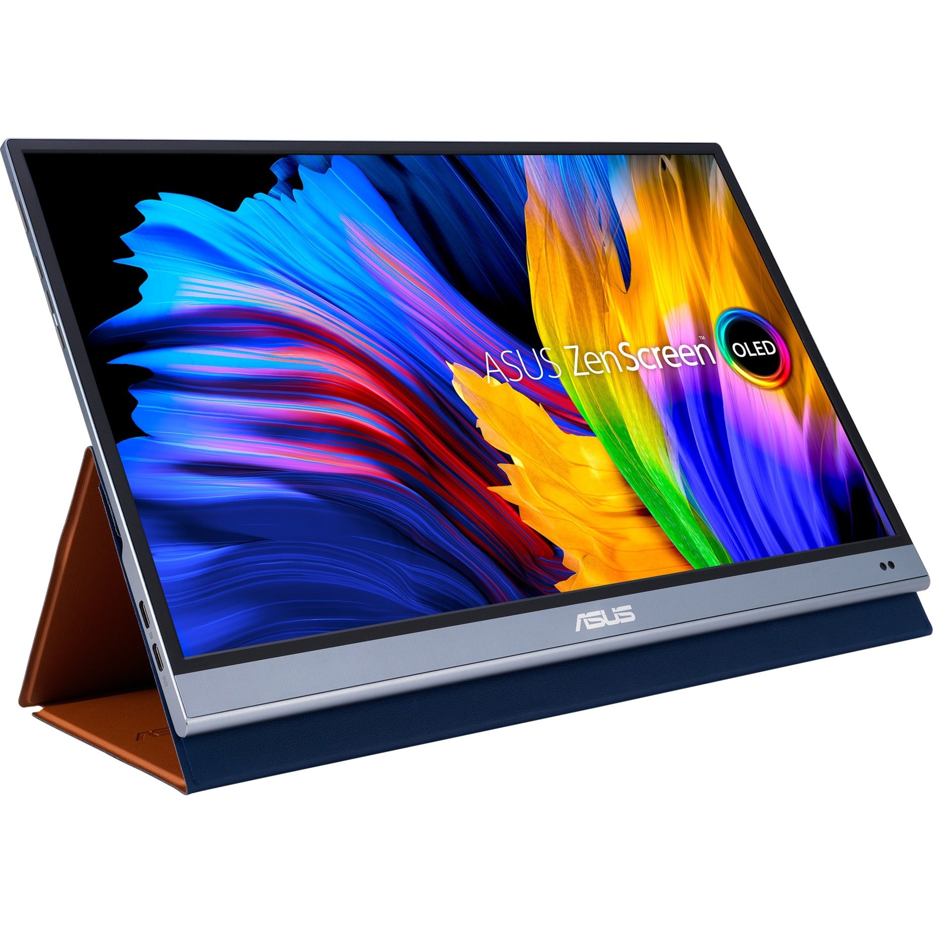Asus zenscreen oled mq16ahe 15.6 monitor (zilver, usb-c, mini hdmi)
