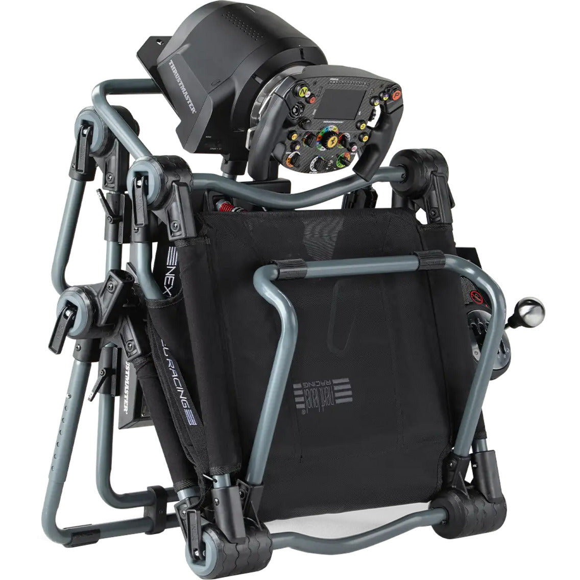 Next level racing f-gt lite foldable racing simulator (grijs)