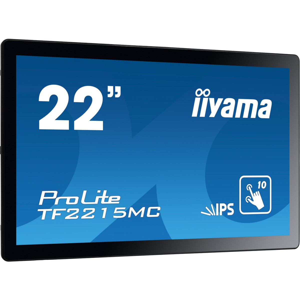 Iiyama prolite tf2215mc-b2 21.5 monitor (zwart, 1x displayport, 1x hdmi, 1x vga)