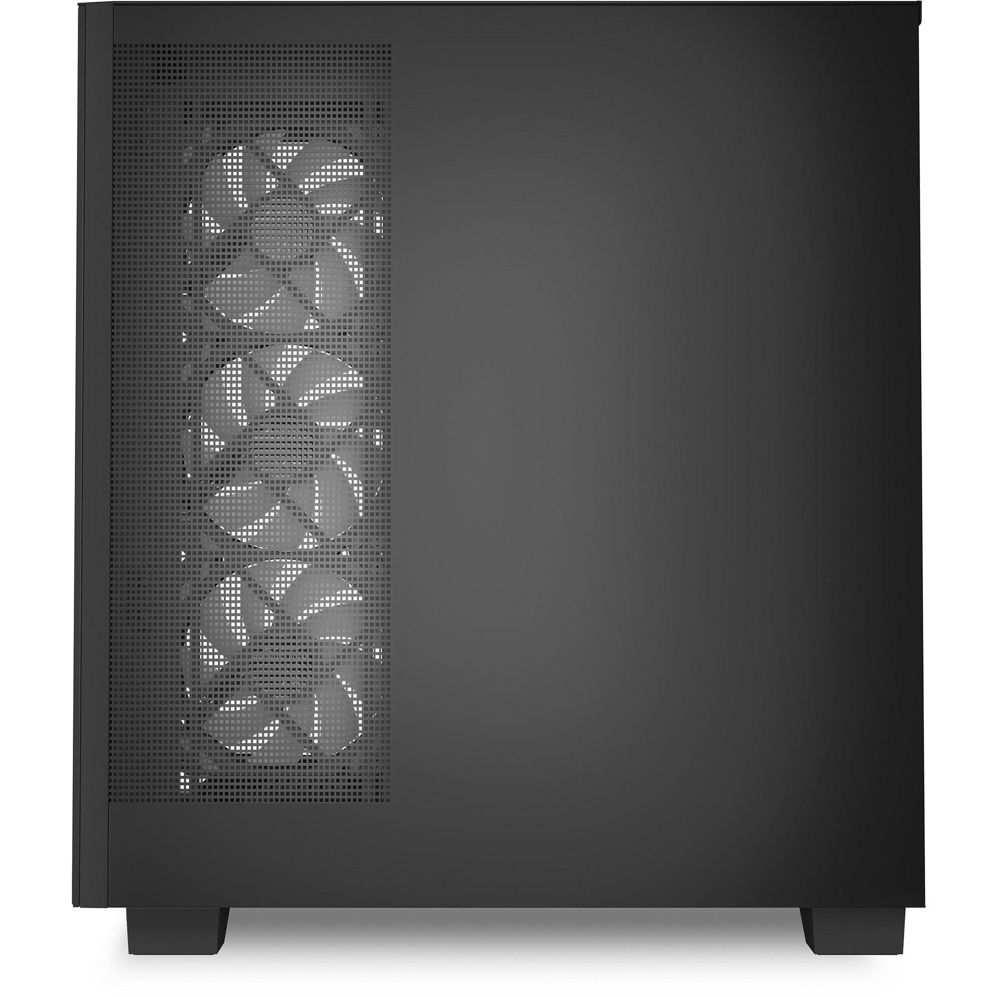 Sharkoon elite shark ca500 midi tower behuizing (zwart | 2x usb-a | 1x usb-c | rgb | tempered glass)