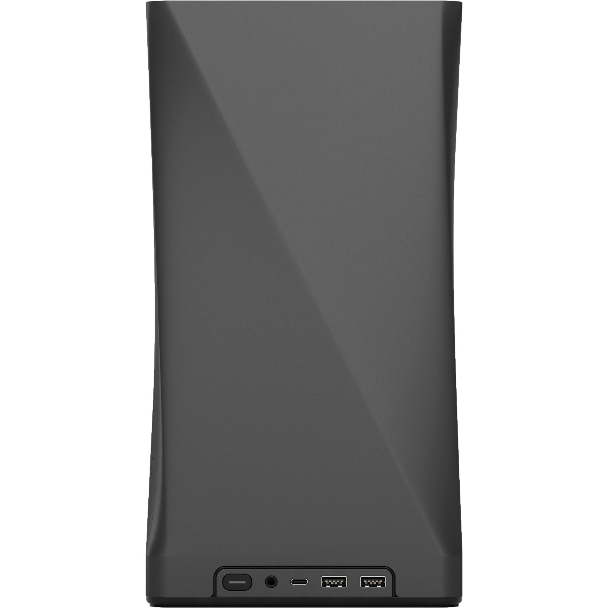 Fractal design era 2 charcoal mini tower behuizing (donkergrijs | 2x usb-a | 1x usb-c)