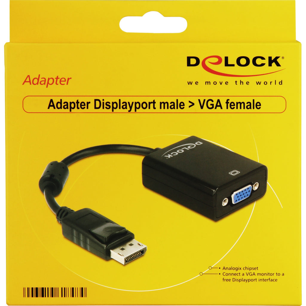 DeLOCK-Adapter DisplayPort 1.1 > VGA