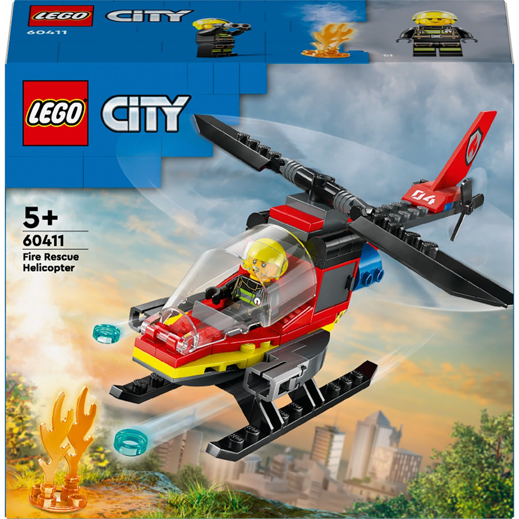 Lego city 60411 brandweerhelikopter