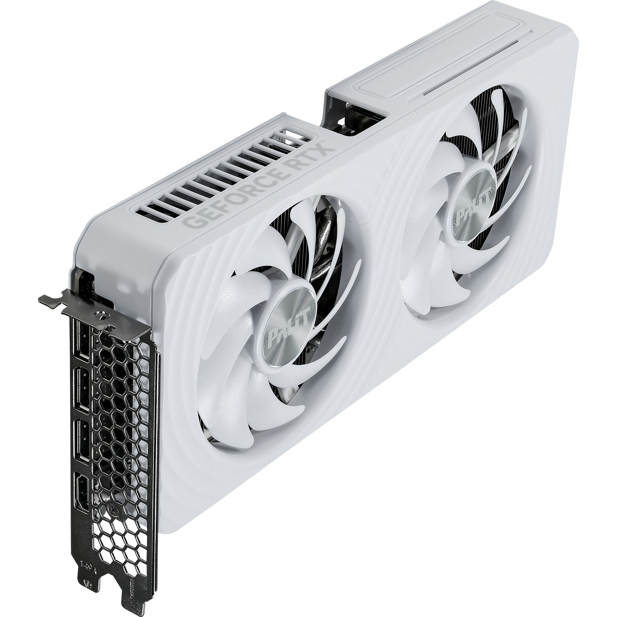 Palit geforce rtx 5060 oc white 8gb grafische kaart (wit, dlss 4, 3x displayport, 1x hdmi 2.1)